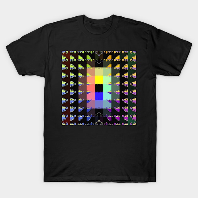 Fractal Blocks T-Shirt by joshsmith